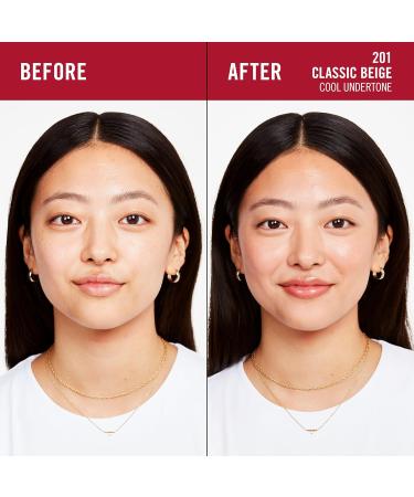 Rimmel Lasting Finish 35HR Foundation - Classic Beige, 201 Shade - Buy Online on GoSupps.com