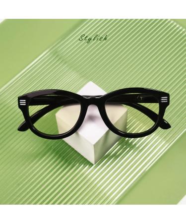 Eyekepper Cat Eye Reading Glasses for Women - 4-Pack Oversize Blue Light Blocking Readers 2.75x Magnification - Buy Online on GoSupps.com