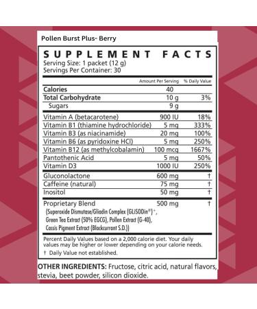 Youngevity Projoba Pollen Burst Plus Berry - Buy 30 Packets for Boosted Energy & Immunity | International Shipping Available - Buy Online on GoSupps.com