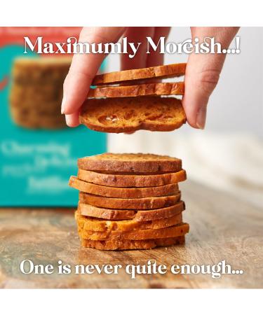 Belle & Wilde Cheese Walnut & Smoked Paprika Artisan Toasts | Handcrafted With No Preservatives I Suitable For Vegetarians & 100% Gluten Free | Perfect With Cheese Dips & P t s - Buy Online on GoSupps.com