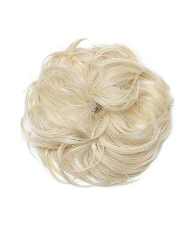 Buy Dick 80g Large Hair Tie Extensions for Messy Buns & Updos - Voluminous Bleached Blonde Hair Extensions - Buy Online on GoSupps.com