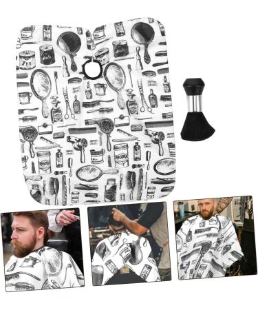 1 Set Haircut Shawl Hairdressing Cape Soft Neck Cleaning Brush Haircut Cape Hair Salon Cape Hair Stylist Cape Haircut Umbrella Hair Styling Cape Haircut Apron Modeling Shave Man - Buy Online on GoSupps.com
