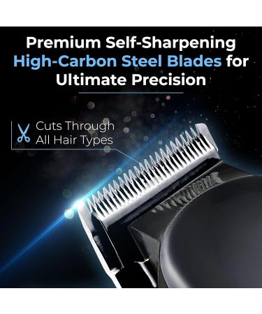 Mueller Ultragroom Professional Hair Clippers for Men - 12 Guide Combs Versatile Hair Trimmer for Beards Body and Face - Colorful Design for Precision Grooming - Buy Online on GoSupps.com