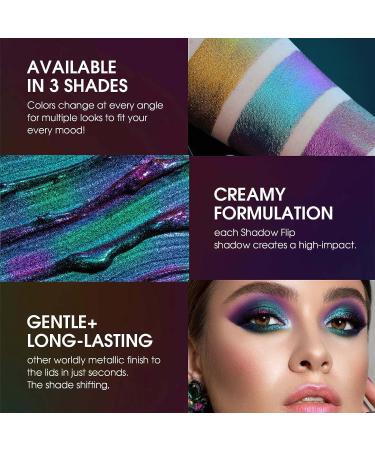SUMEITANG Chameleon Metallic Glitter Eyeshadow - Long-Lasting and Waterproof Sparkling Eye Shadow Makeup - Buy Online on GoSupps.com