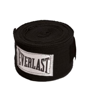 Everlast Hand Wraps Black 120 Inch (4455BP) Black 108 Inch