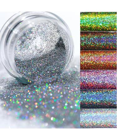 MKNZOME Chrome Nail Powder Kit - 12 Colors Metallic Mirror Effect Holographic Glitter Pigment for Gel Nails - Nail Art Supplies - Buy Online on GoSupps.com