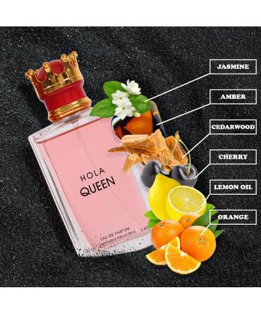 Hola Queen Spray Perfume - Eau De Parfum for Women - 3.4 fl.oz - Buy Online on GoSupps.com