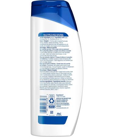 Head & Shoulders Green Apple Anti-Dandruff Shampoo 613 mL 613 ml (Pack of 1) - Buy Online on GoSupps.com
