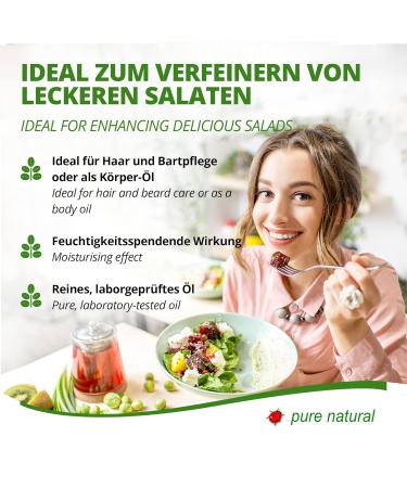 Moriveda Watermelon Oil 100ml - 100% Pure Cold-Pressed Oil for Skin Hair & Beard Care | Vegan Massage Bathing & Food Oil - Buy Online on GoSupps.com