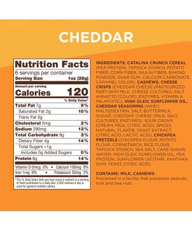 Buy Catalina Crunch Cheddar Keto Snack Mix - 6oz Pack of 3 | Healthy Keto Protein Snacks - Buy Online on GoSupps.com