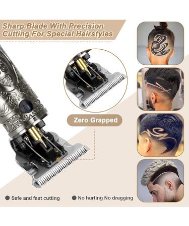 Pynogeez Professional Cordless Hair Trimmer - 0mm Baldheaded LCD Clipper for Men - Buy Online on GoSupps.com