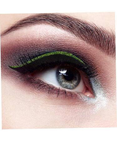 Healvian 108 Pairs Glitter Eyeliner Self Adhesive Eyeliner Sticker Adhesive Stickers Miss Double 1 count (Pack of 1) Assorted Colorx3pcs - Buy Online on GoSupps.com