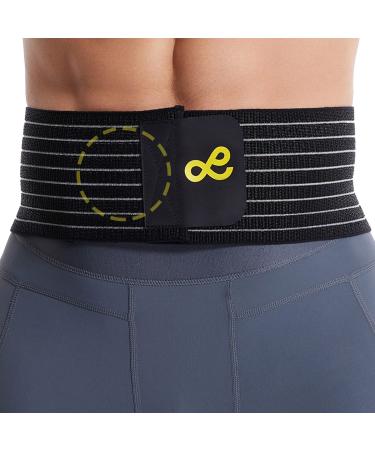 Gagaiuco umbilical breakthrough belts for men and women- abdominal support bandage with compression pads- navel belly button upper abdominal and abdominal break prevention aid.L 1