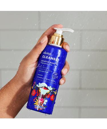 Always Cleanse Feminine Intimate Wash for Sensitive Skin - pH Balanced, Fragrance-Free - Gynecologist Tested - 8.4 Fl Oz, Set of 2 - Buy Online on GoSupps.com