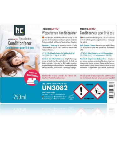Hfer Chemie Bayzid 8 x 250 ml Conditioner & 2 x 250 ml Vinyl Cleaner | Premium Waterbed Care - International Shipping Available - Buy Online on GoSupps.com