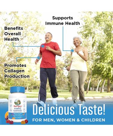 MaryRuths Vegan Vitamin C Gummies - 2 Month Supply | Immune Support for Adults & Kids | Non-GMO Plant-Based Formula with 125mg Vitamin C - Buy Online on GoSupps.com