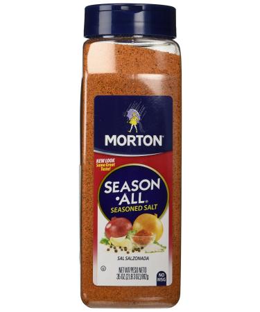 Morton Season-All Seasoned Salt 35oz 2.19 Pound (Pack of 1)