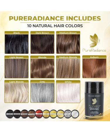 Hair Fiber for Thinning Hair | 15g Instant Volume & Strong Hold | Sweat Proof Light Brown Hair Building Fibers - Buy Online on GoSupps.com