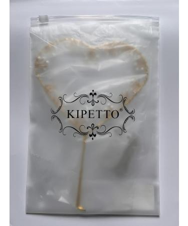 KIPETTO Love Heart Pearls LED Cake Topper | Perfect for Birthday Wedding Anniversary & Party Decorations - Buy Online on GoSupps.com