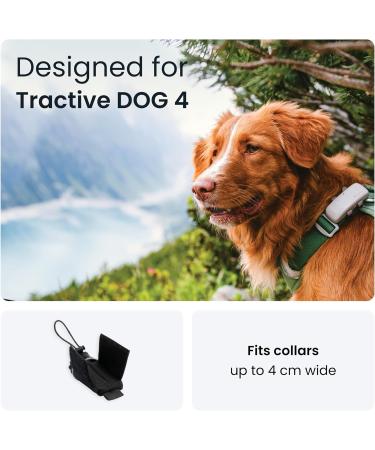 Tractive Dog Tracker Pouch with Velcro Straps for Secure GPS Attachment - Buy Online on GoSupps.com