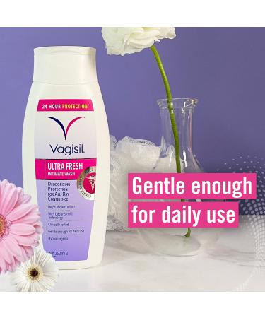 VAGISIL Ultra Fresh Intimate Wash - 24 Hour Odour Protection, Hypoallergenic 250 ml - Buy Online on GoSupps.com