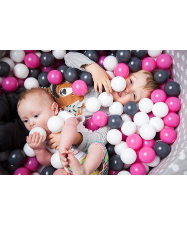 Shop Knorrtoys 56757 Ball Set - 100 Cream/Grey/Rose Balls 6 cm for Endless Fun | Fast International Shipping - Buy Online on GoSupps.com