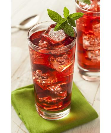 Organic Hibiscus Flowers Loose Tea | 16oz Resealable Bag | 100% Raw from Egypt | FGO | 200+ Cups - Buy Online on GoSupps.com