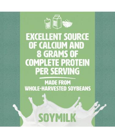 Silk Unsweetened Organic Soymilk 32oz - Pack of 6 Aseptic Cartons - Buy Online on GoSupps.com