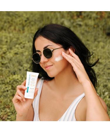 Skincyclopedia SPF 50 Face Sunscreen Fluid with 10% Anti-Blemish Complex Ground-breaking SPF 50 Sun Cream for Very High UV Protection Glow and Blemish Reduction 50ml - Buy Online on GoSupps.com