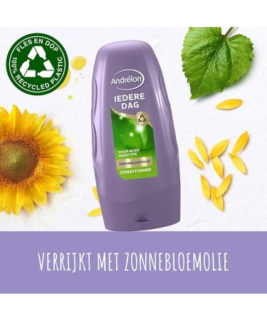  Andrelon Andr lon Daily Conditioner - Hair Care for All Hair Types - 6 x 250 ml - Economy Pack - Buy Online on GoSupps.com