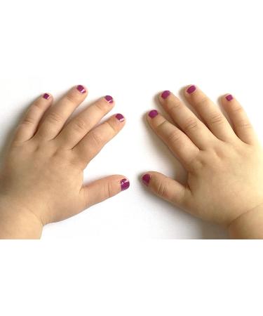 Miss Nella Little Poppet Purple Nail Polish for Kids - Non-Toxic, Odor-Free Formula | Safe & Natural Water Based for Children and Toddlers - Buy Online on GoSupps.com