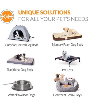 K&H PET PRODUCTS Self-Warming Crate Pad Mocha Retail Package Mocha XS (14 x 22 in) - Buy Online on GoSupps.com