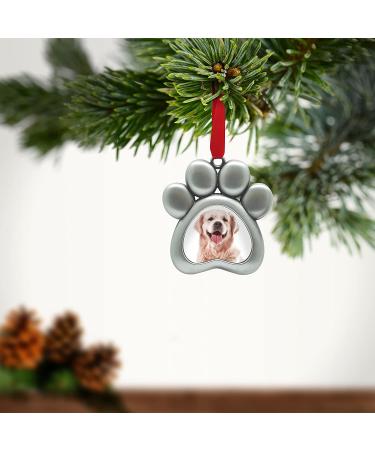 Pearhead Pet Holiday Ornament - Dog/Cat Photo Frame Christmas Keepsake - Buy Online on GoSupps.com