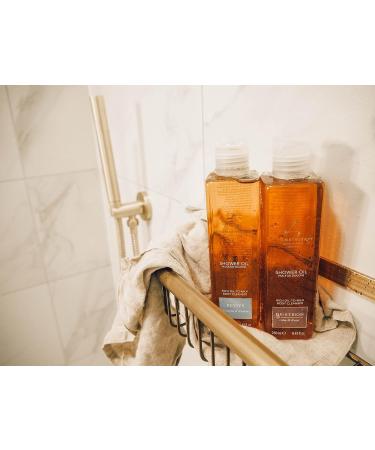 Aromatherapy Associates De-Stress Mind Shower Oil 250ml | Calming Essential Oil Blend for Focus and Relaxation - Buy Online on GoSupps.com
