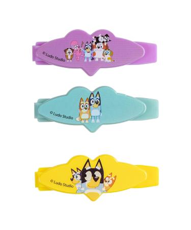 Luv Her Bluey Girls 20 Piece Accessory Set - Barrettes, Snap Hair Clips, Elastics & Terry Ponies | Ages 3 - Buy Online on GoSupps.com