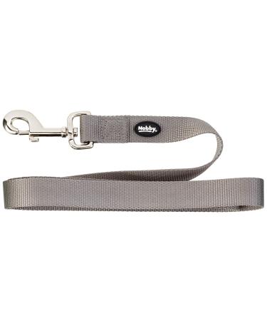 Nobby Leash Classic mouse grey L: 120 cm W: 25 mm 1 piece