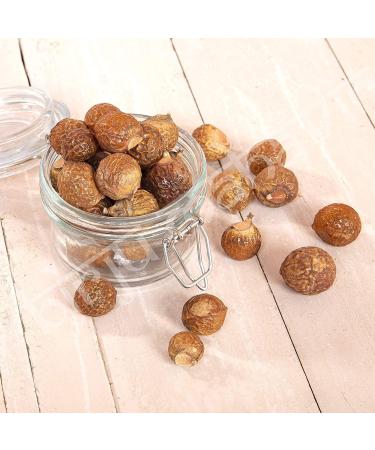 AOZA BIRJU MAHAVIR Organic Sabut Reetha/Soap Nuts 500 Gram Natural (BMKB-207) - Buy Online on GoSupps.com