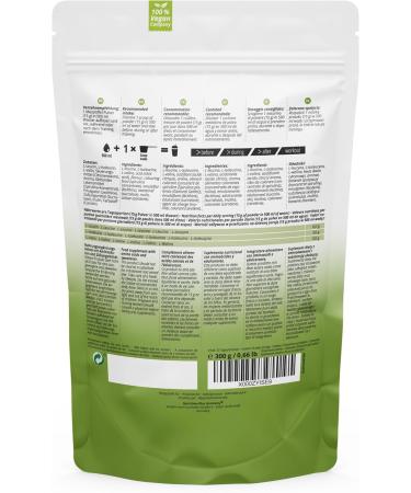 Nutri + BCAA Powder Green Apple 600g - High-Dose Vegan Amino Acids Complex - Instant BCAAs Supplement - Best Amino Acid Preparation for Energy & Recovery - Buy Online on GoSupps.com