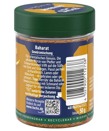 Fuchs Spice Mixture Baat 50g - Authentic Flavor for Global Cuisines | International Shipping Available - Buy Online on GoSupps.com
