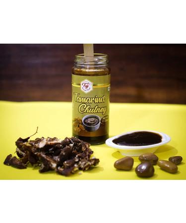 Taj Gourmet Tamarind Chutney 320g - Authentic Imli Chutney | 11.2oz Bottle - Buy Online on GoSupps.com