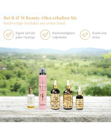 R&M Beauty Organic Pomegranate Kernel Oil - 100ml | Acne & Hair Loss Relief | Natural Face & Skin Care - Buy Online on GoSupps.com