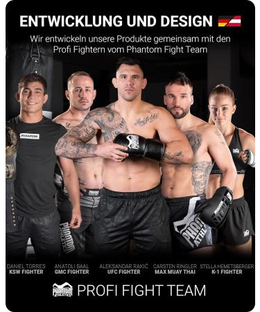 Phantom Boxing Bandage Gloves - Neoprene Gel for MMA & Muay Thai | L-XL Size - Buy Online on GoSupps.com