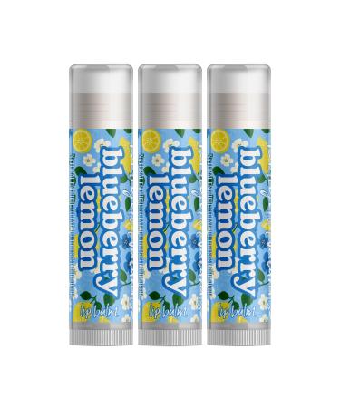 Blueberry Lemon Lip Balm - Set of Three