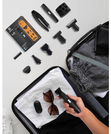 NUBACK 5-in-1 Back Shaver for Men | Electric Body Hair Trimmer with Long Handle | Rechargeable & Travel-Friendly Self-Service Shaver - Buy Online on GoSupps.com