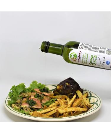 Suma Sach'a Extra-virgin Sacha Inchi Oil 8.45 fl oz - Cold-pressed Superfood Oil - Buy Online on GoSupps.com