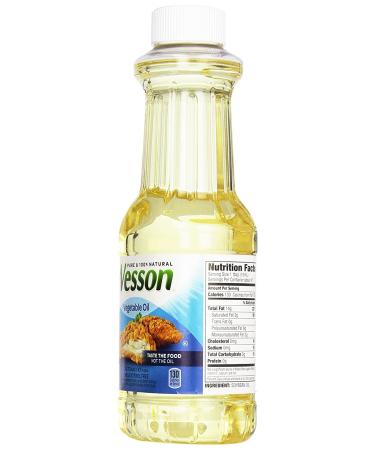 WESSON Pure Vegetable Oil 24 oz - 0g Trans Fat, Cholesterol Free - Buy Online on GoSupps.com