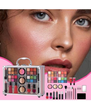 Women's Makeup Kit - Complete Kit Long-Lasting Waterproof Makeup - Matte Makeup Set - Complete with Eyeshadow Blush Highlighter Mascara - Buy Online on GoSupps.com