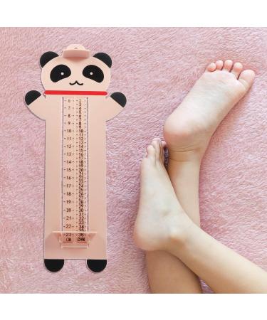 Jojofuny Panda Foot Measuring Device | Professional Infant Shoe Sizer for Babies, Kids, Men, Women | Foot Measuring Chart Included - Buy Online on GoSupps.com
