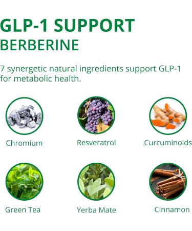 UpNourish Liposomal Berberine Supplement - Advanced Berberine HCl 1000mg Plus Ceylon Cinnamon Chromium Picolinate Curcuminoids Resveratrol Green Tea and Yerba Mate - 90 Vegan Capsules - Buy Online on GoSupps.com