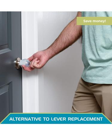 Able Life EZ Doorknob Grips - Set of 2 for Arthritis & Senior Living | Easy Door Opening Aids - Buy Online on GoSupps.com